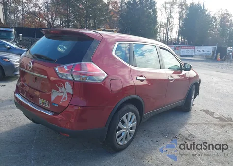 2014 Nissan Rogue S из США, поврежденный, VIN 5N1AT2MT1EC767966
